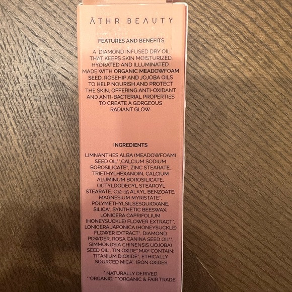 🦄✨NWT | ATHR BEAUTY Dessert Moon Illuminating Oil | Dry Oil | 30 ML ✨🦄 - Picture 7 of 8
